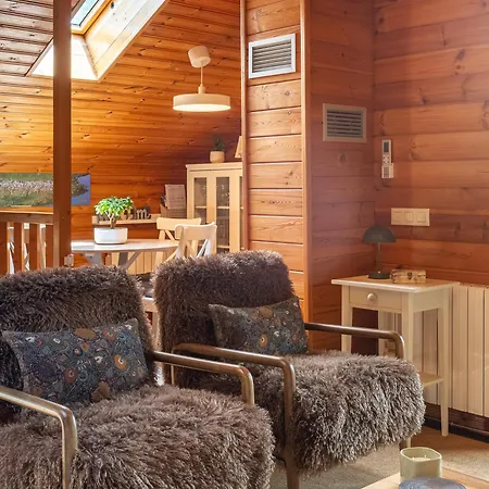 Chic Wooden House Pyrenees Views